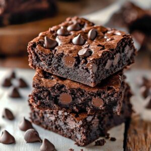 decadent chocolate chip brownies recipe
