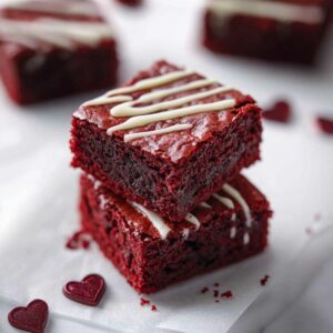 Red Velvet Brownie irresistible valentine