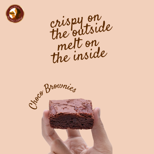 chocolate inside brownie